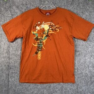 Vintage Inuyasha Anime Mens Shirt Large Y2k Cartoon Graphic Rare‎ 2005